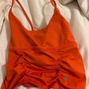 free people orange top